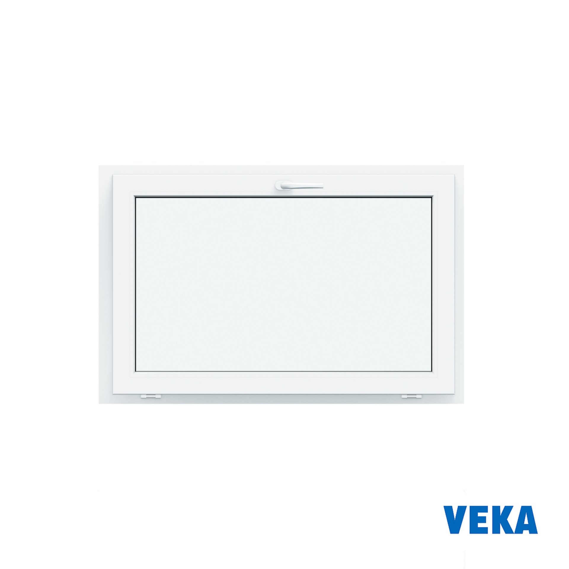 Пластиковое окно ПВХ VEKA одностворчатое 500x900мм (ВхШ) Двухкамерное