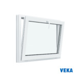 Пластиковое окно ПВХ VEKA одностворчатое 500x900мм (ВхШ) Однокамерное