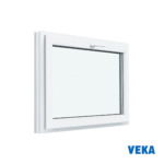 Пластиковое окно ПВХ VEKA одностворчатое 500x900мм (ВхШ) Однокамерное